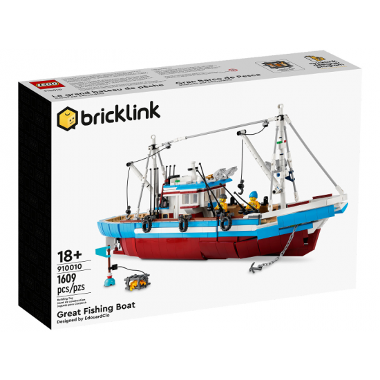 LEGO AFOL Designer Grand bateau de pêche 2022